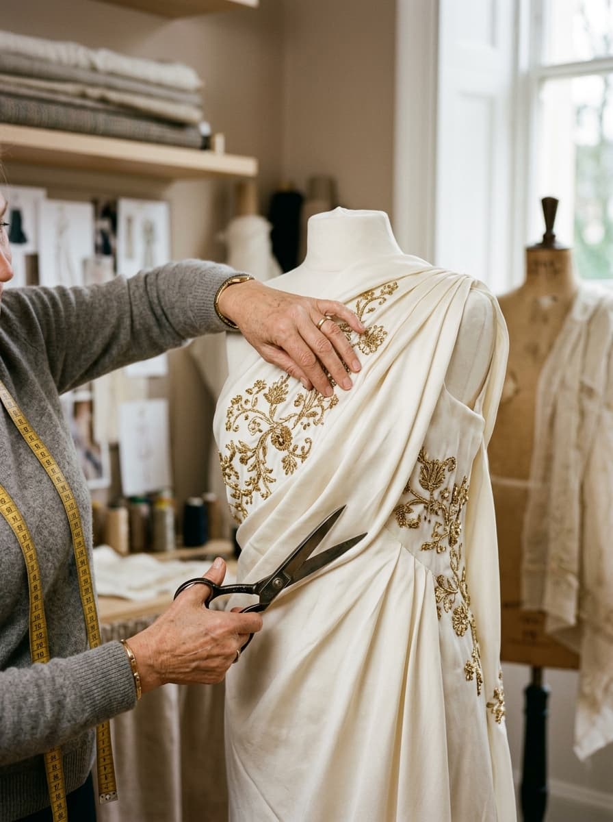 Sivi Atelier Master Couturier at work