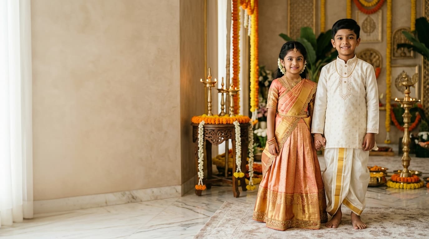 Sivi The Couturier Kids — Telugu Occasion Wear
